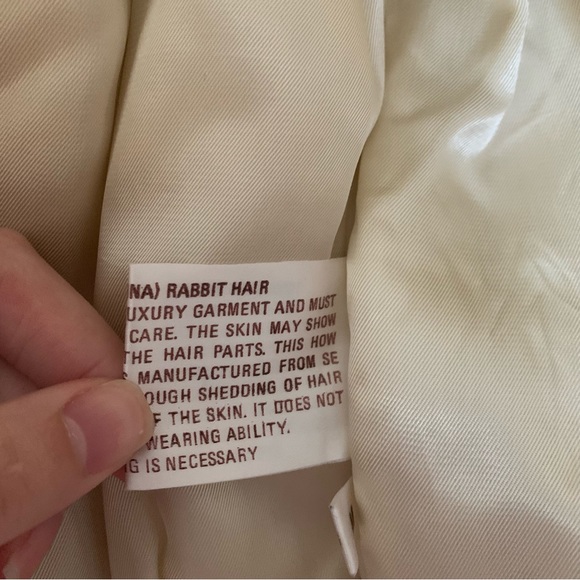 Camillé 100% Rabbit Hair Coat - Picture 5 of 6